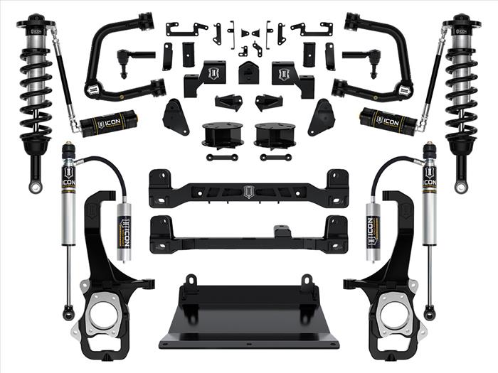 K53273T ICON 2022-2023 Toyota Tundra, 6" Lift Stage 3 Suspension System with Tubular Upper Control Arms at Sexton Offroad in Salt Lake City & Park City, Utah 1