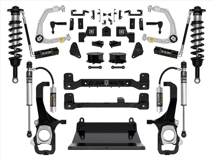 K53273 ICON 2022-2023 Toyota Tundra, 6" Lift Stage 3 Suspension System with Billet Upper Control Arms at Sexton Offroad in Salt Lake City & Park City, Utah 1
