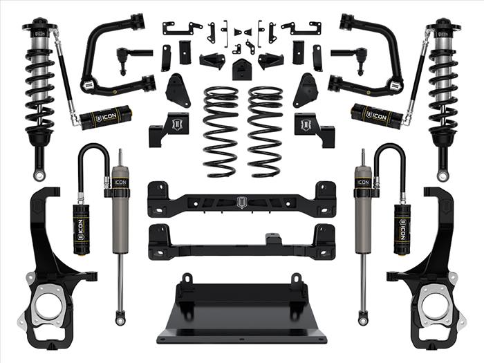 K53274T ICON 2022-2023 Toyota Tundra, 6" Lift Stage 4 Suspension System with Tubular Upper Control Arms at Sexton Offroad in Salt Lake City & Park City, Utah 1