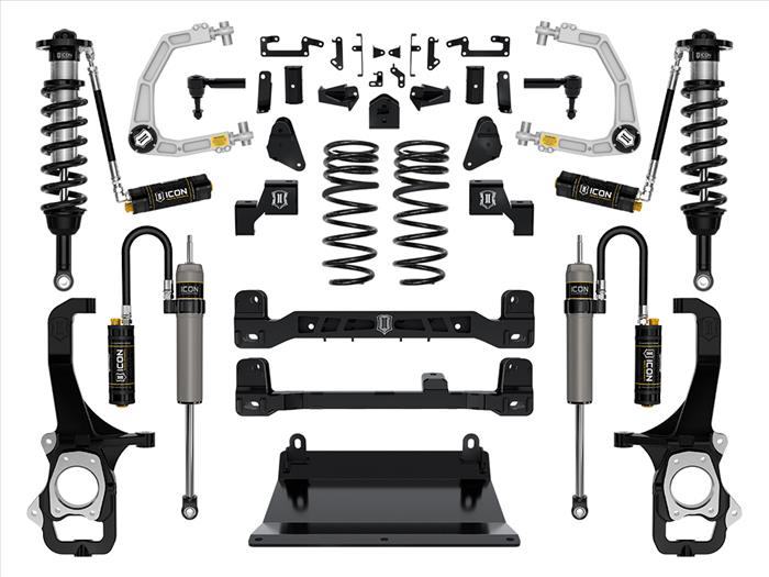 K53276 ICON 2022-2023 Toyota Tundra, 6" Lift Stage 6 Suspension System with Billet Upper Control Arms at Sexton Offroad in Salt Lake City & Park City, Utah 1