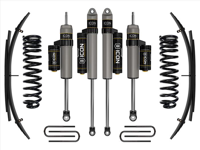 K62512L ICON 2017-2019 Ford F-250/F-350 4WD Diesel, 2.5" Lift, Stage 2 Suspension System w/ Expansion Packs at Sexton Offroad in Salt Lake City & Park City, Utah 1