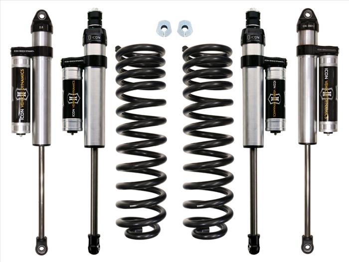K62512 ICON 2017-2019 Ford F-250/F-350 Super Duty 4WD Diesel, 2.5" Lift, Stage 2 Suspension System at Sexton Offroad in Salt Lake City & Park City, Utah 1
