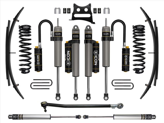 K62515L ICON 2017-2019 Ford F-250/F-350 Super Duty 4WD Diesel, 2.5" Lift, Stage 5 Suspension System w/ Expansion Packs at Sexton Offroad in Salt Lake City & Park City, Utah 1