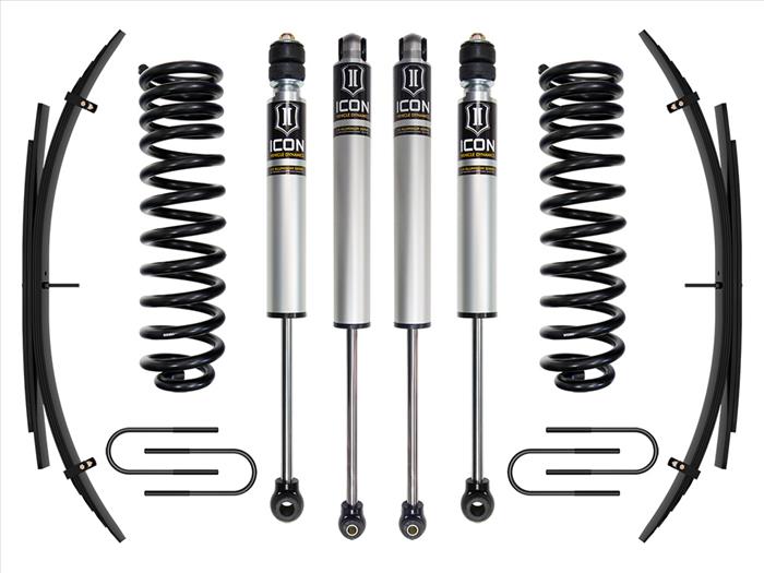 K62571 ICON 2008-2010 Ford F-250/F-350 Super Duty 4WD Diesel, 2.5" Lift, Stage 1 Suspension System w/ Expansion Packs at Sexton Offroad in Salt Lake City & Park City, Utah 1