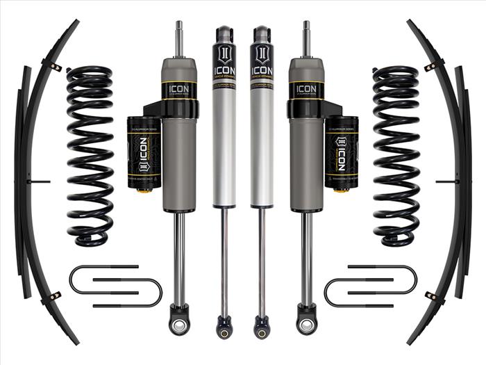 K62572 ICON 2008-2010 Ford F-250/F-350 Super Duty 4WD Diesel, 2.5" Lift, Stage 2 Suspension System w/ Expansion Packs at Sexton Offroad in Salt Lake City & Park City, Utah 1
