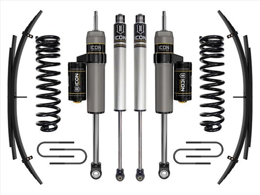K62572 ICON 2008-2010 Ford F-250/F-350 Super Duty 4WD Diesel, 2.5" Lift, Stage 2 Suspension System w/ Expansion Packs at Sexton Offroad in Salt Lake City & Park City, Utah 1