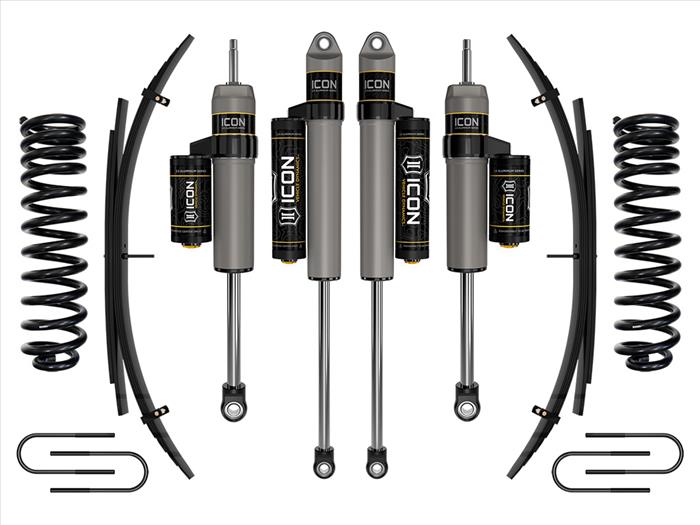K62573 ICON 2008-2010 Ford F-250/F-350 Super Duty 4WD Diesel, 2.5" Lift, Stage 3 Suspension System w/ Expansion Packs at Sexton Offroad in Salt Lake City & Park City, Utah 1