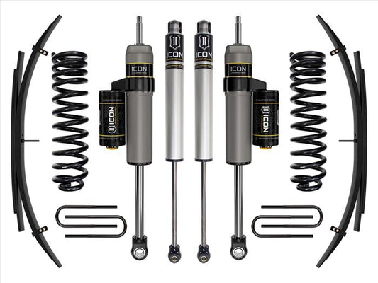 K62582 ICON 2011-2016 Ford F-250/F-350 Super Duty 4WD Diesel, 2.5" Lift, Stage 2 Suspension System w/ Expansion Packs at Sexton Offroad in Salt Lake City & Park City, Utah 1