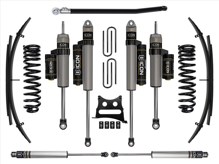 K62584 ICON 2011-2016 Ford F-250/F-350 Super Duty 4WD Diesel, 2.5" Lift, Stage 4 Suspension System w/ Expansion Packs at Sexton Offroad in Salt Lake City & Park City, Utah 1