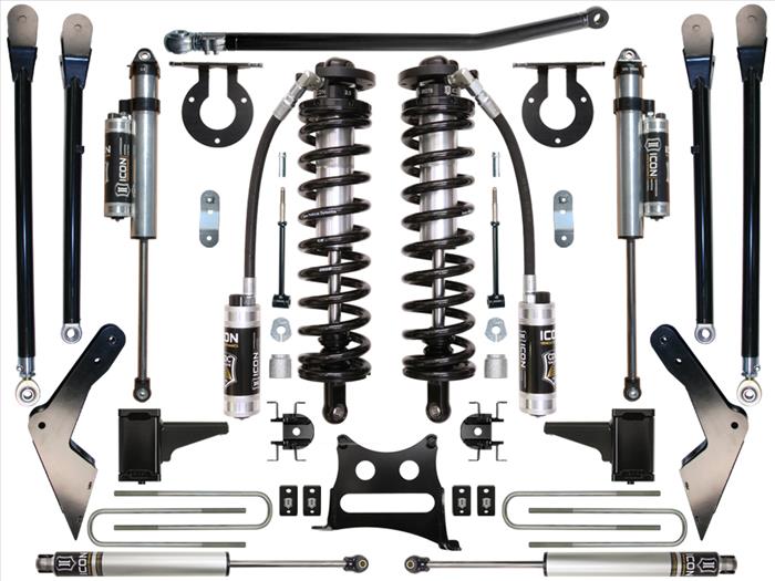 K63115 ICON 2005-2010 Ford F250/F350, 4-5.5" Lift, Stage 5 Coilover Conversion System at Sexton Offroad in Salt Lake City & Park City, Utah 1