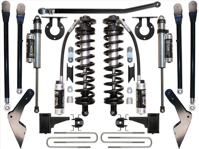K63124 ICON 2008-2010 Ford F250/F350, 4-5.5" Lift, Stage 4 Coilover Conversion System at Sexton Offroad in Salt Lake City & Park City, Utah 1