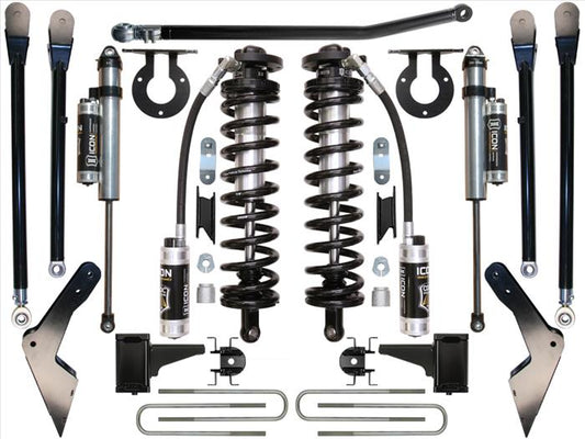 K63124 ICON 2008-2010 Ford F250/F350, 4-5.5" Lift, Stage 4 Coilover Conversion System at Sexton Offroad in Salt Lake City & Park City, Utah 1