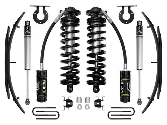 K63141L ICON 2017-2023 Ford F-250/F-350 Super Duty 4WD, 2.5-3" Lift, Stage 1 Coilover System w/ Expansion Packs at Sexton Offroad in Salt Lake City & Park City, Utah 1