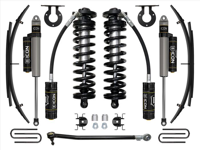K63143L ICON 17-23 Ford F250/F350, 2.5-3" Lift, Stage 3 Coilover System w/ Leaf Springs at Sexton Offroad in Salt Lake City & Park City, Utah 1
