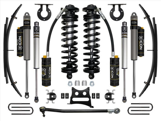 K63144L ICON 17-22 Ford F250/F350, 2.5-3" Lift, Stage 4 Coilover System w/ Leaf Springs at Sexton Offroad in Salt Lake City & Park City, Utah 1