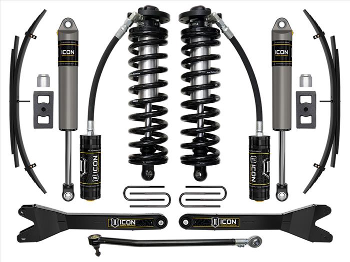 K63163RL ICON 2023 Ford F-250/F-350 4WD, 2.5-3" Lift, Stage 3 Coilover Conversion System w/ Radius Arms & Expansion Packs at Sexton Offroad in Salt Lake City & Park City, Utah 1