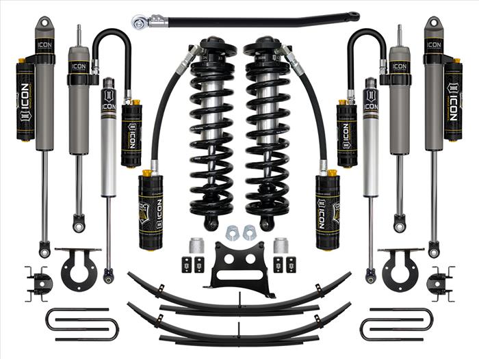 K63195 ICON 11-16 Ford F250/F350, 2.5-3" Lift, Stage 5 Coilover System w/ Leaf Springs at Sexton Offroad in Salt Lake City & Park City, Utah 1