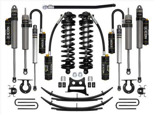 K63195 ICON 11-16 Ford F250/F350, 2.5-3" Lift, Stage 5 Coilover System w/ Leaf Springs at Sexton Offroad in Salt Lake City & Park City, Utah 1