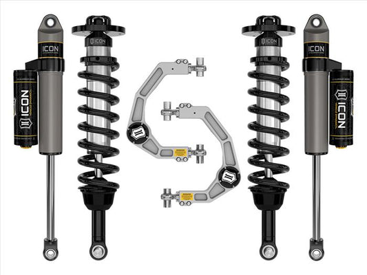 K93132 ICON 2021-2023 Ford F-150 4WD, 2.75-3.5" Lift, Stage 2 Suspension System, Billet UCA at Sexton Offroad in Salt Lake City & Park City, Utah 1
