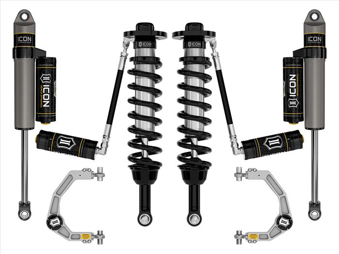K93133 ICON 2021-2023 Ford F-150 4WD, 2.75-3.5" Lift, Stage 3 Suspension System, Billet UCA at Sexton Offroad in Salt Lake City & Park City, Utah 1