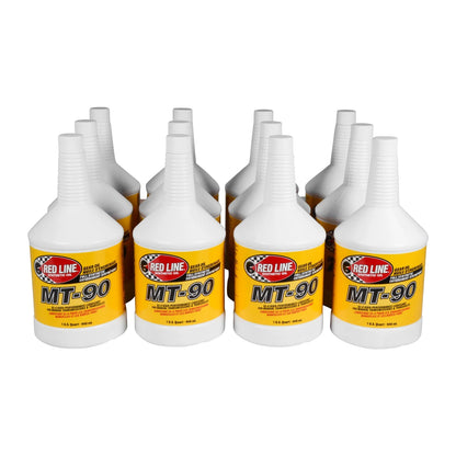 OILSYN-101-12 Yukon Gear Oil Red Line Synthetic 50304 75W90 GL-4 M/T (Case) at Sexton Offroad in Salt Lake City & Park City, Utah. 1