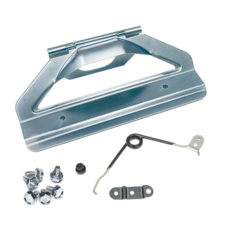 Dennis Carpenter Rear License Plate Bracket And Spring Kit - Zinc Plated - 1966-77 Ford Bronco