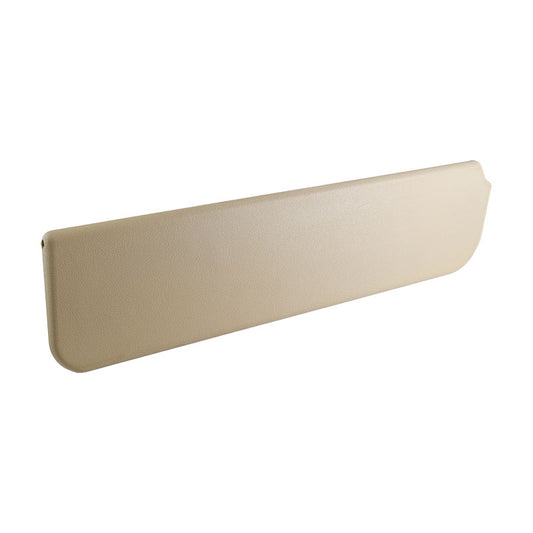 Dennis Carpenter Sun Visor - Parchment - Molded - 1966-77 Ford Bronco