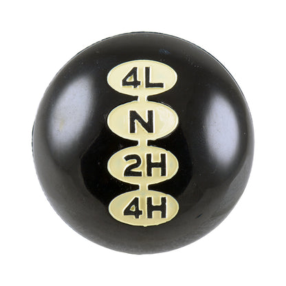 Dennis Carpenter Transfer Case Shift Knob with Jam Nut - 1966 Ford Bronco