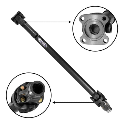 YDS041 Yukon performance front driveshaft, 2018 Jeep JL Sahara 4 Dr, Auto, Selec-Trac at Sexton Offroad in Salt Lake City & Park City, Utah 1