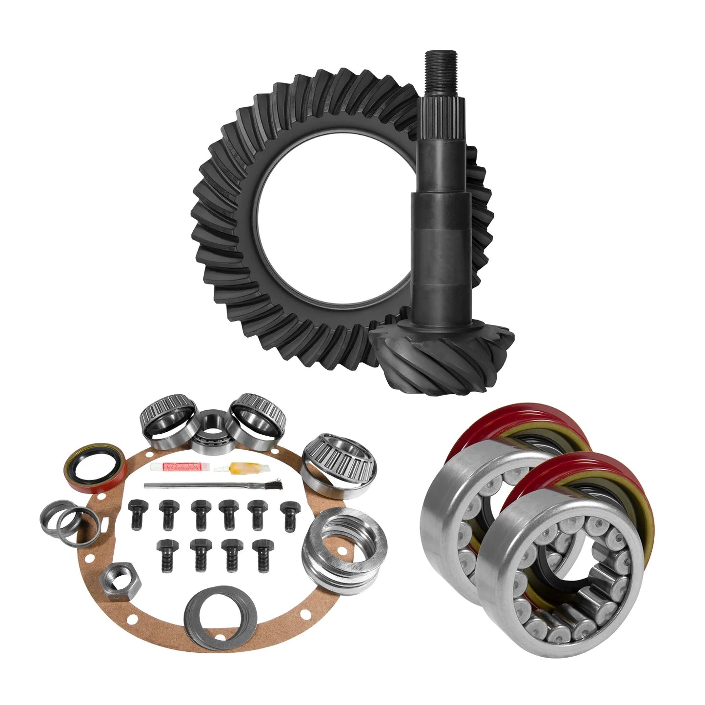 YGK2008 8.5" GM 4.11 Rear Ring & Pinion, Install Kit, Axle Bearings, 1.78" Case Journal at Sexton Offroad in Salt Lake City & Park City, Utah 1