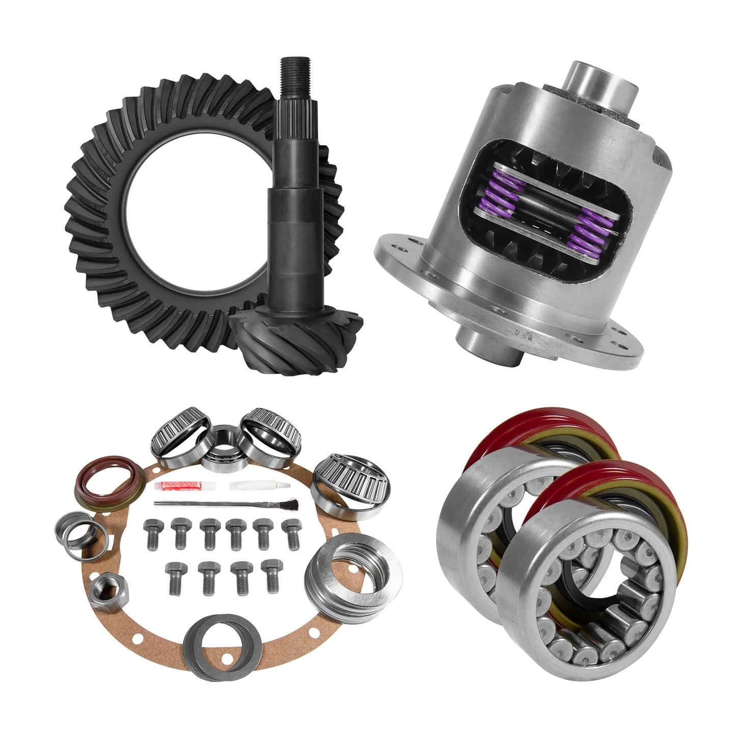 YGK2019 8.6" GM 4.56 Rear Ring & Pinion, Install Kit, 30spl Posi, Axle Bearings & Seals at Sexton Offroad in Salt Lake City & Park City, Utah 1