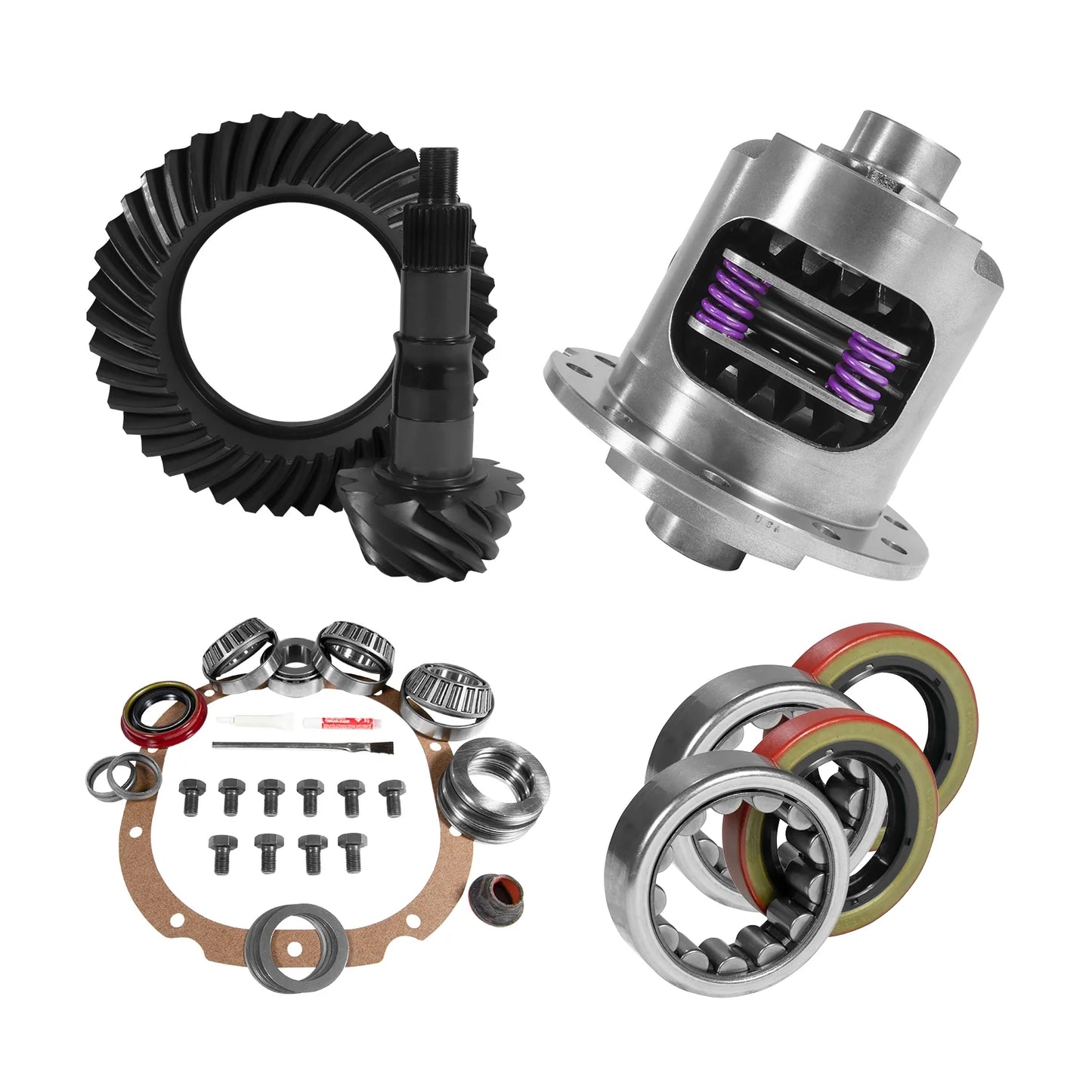 YGK2036 8.8" Ford 3.27 Rear Ring & Pinion, Install Kit, 31spl Posi, 2.53" Axle Bearings at Sexton Offroad in Salt Lake City & Park City, Utah 1