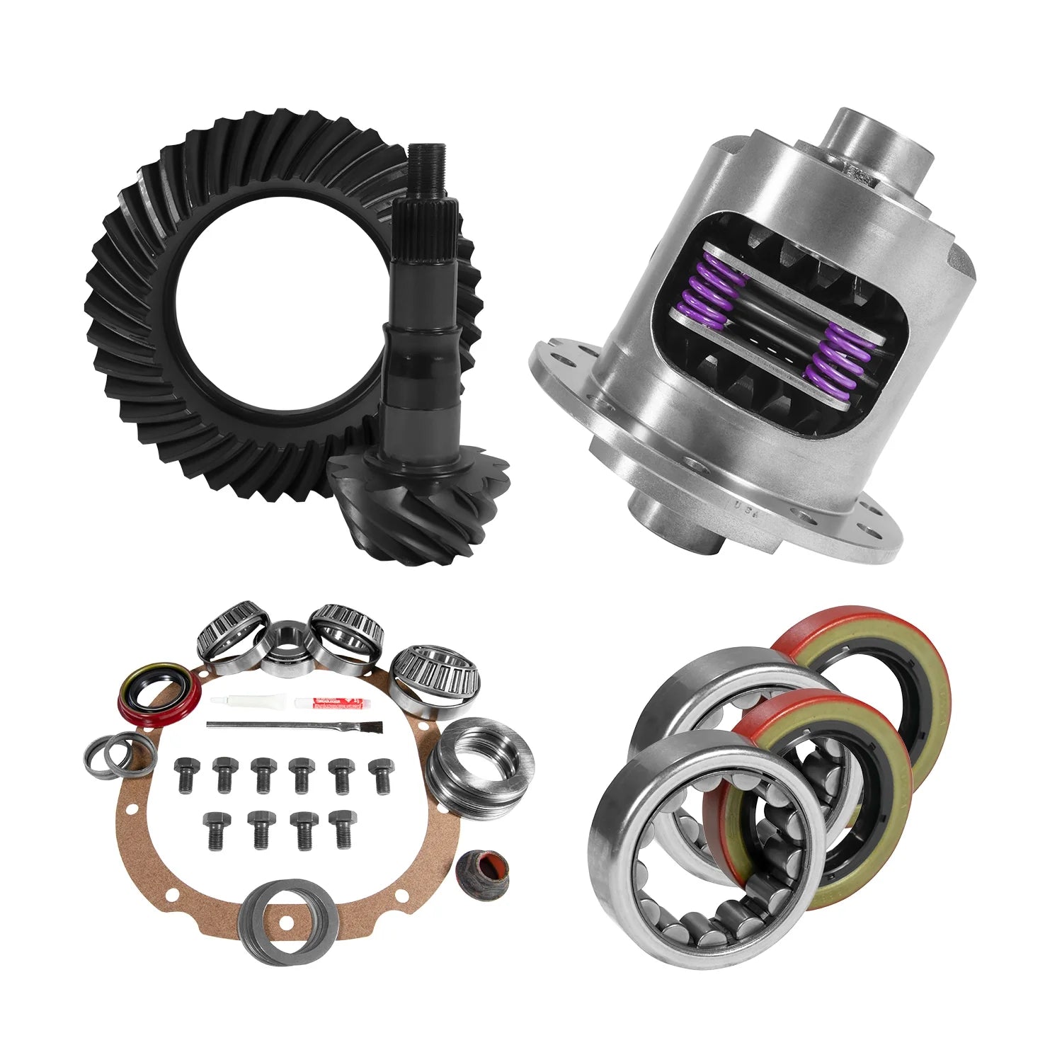 YGK2037 8.8" Ford 3.31 Rear Ring & Pinion, Install Kit, 31spl Posi, 2.53" Axle Bearings at Sexton Offroad in Salt Lake City & Park City, Utah 1