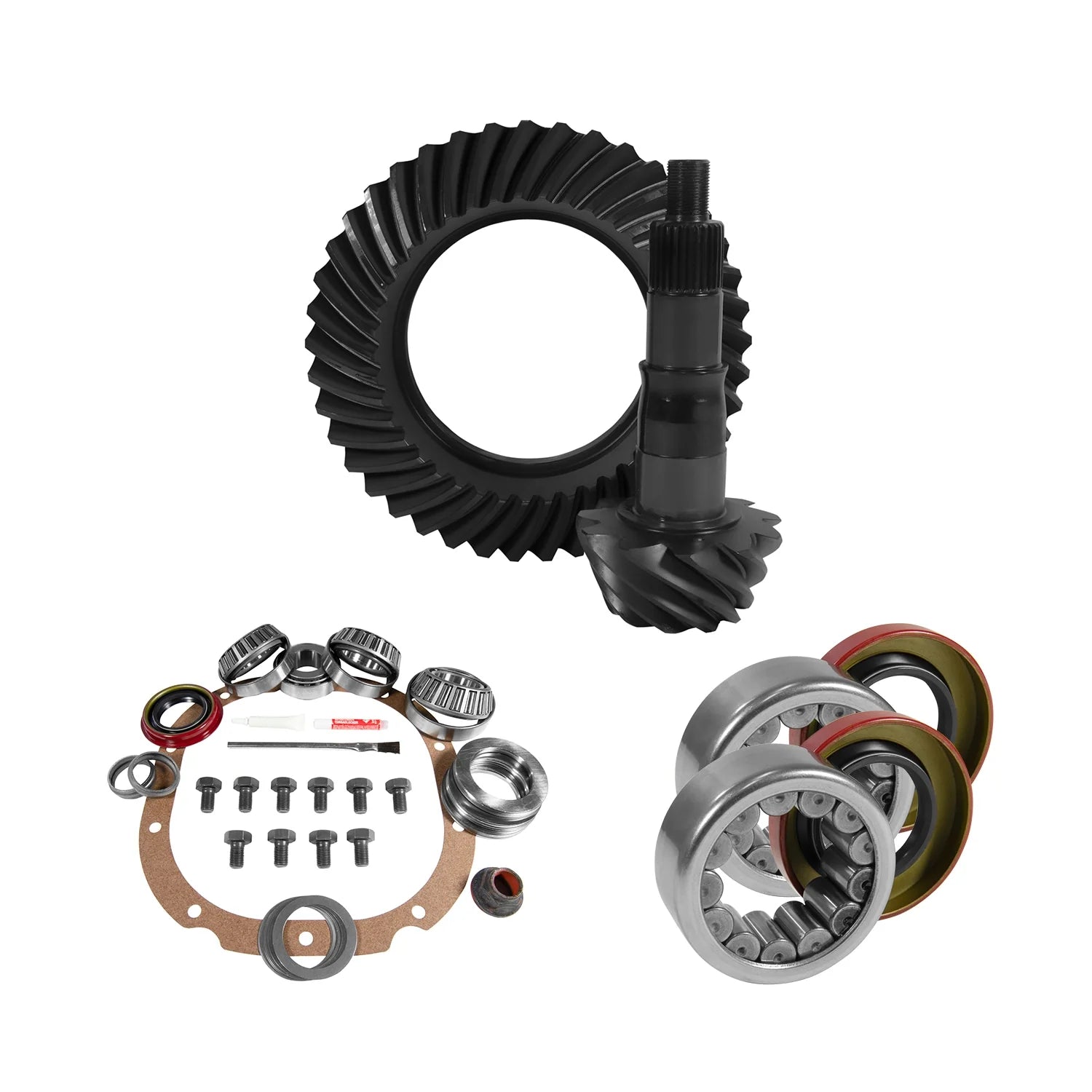 YGK2065 8.8" Ford 3.55 Rear Ring & Pinion, Install Kit, 2.99" OD Axle Bearings & Seals at Sexton Offroad in Salt Lake City & Park City, Utah 1