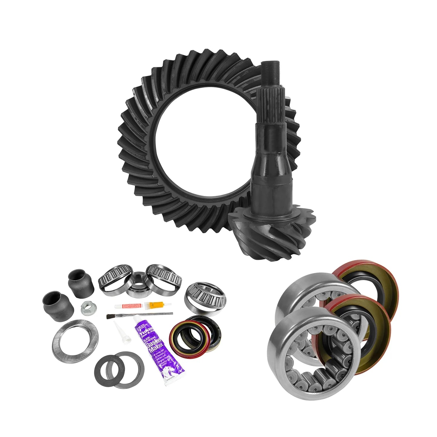 YGK2096 9.75" Ford 4.11 Rear Ring & Pinion, Install Kit, 2.99" OD Axle Bearings & Seals at Sexton Offroad in Salt Lake City & Park City, Utah 1
