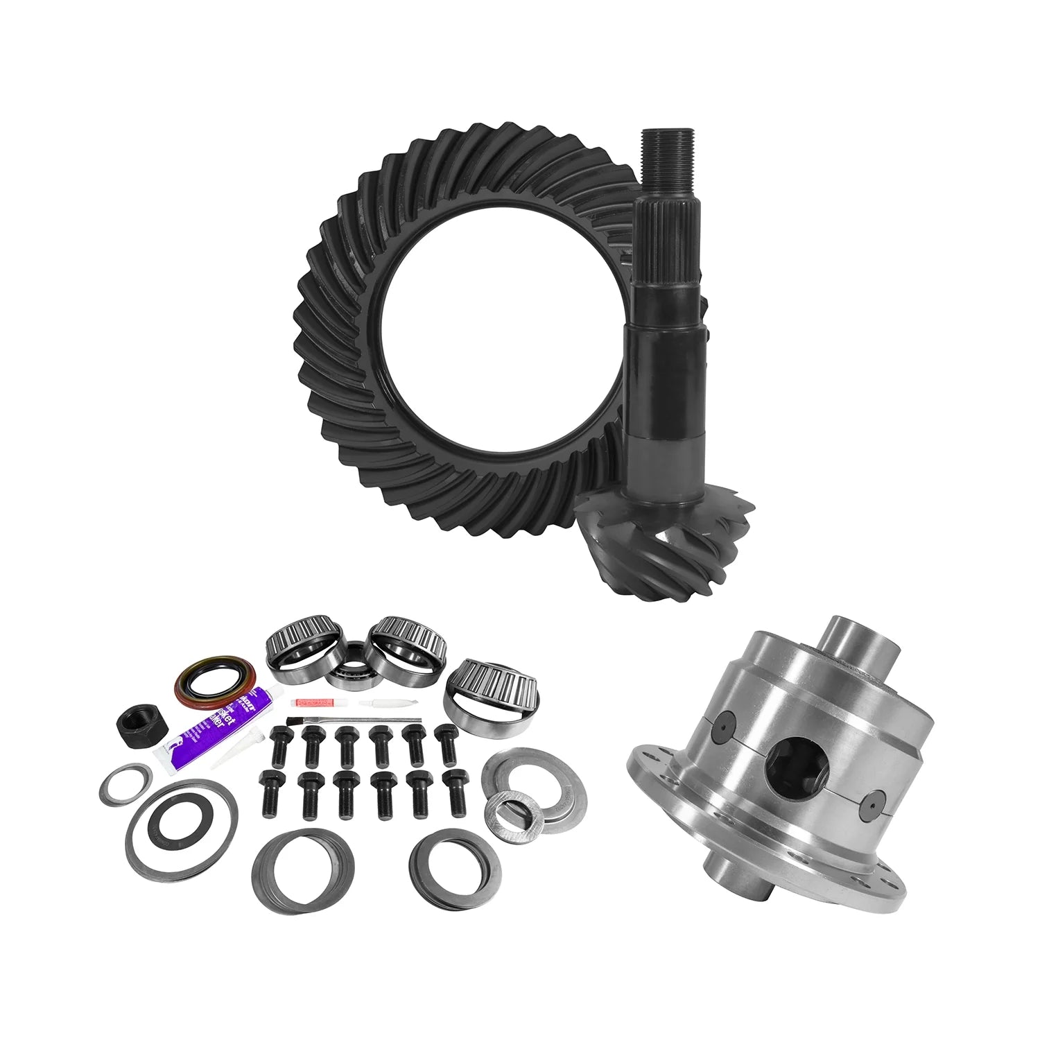 YGK2169 11.25" Dana 80 4.56 Rear Ring & Pinion, Install Kit, 35 Spline Posi, 4.125" BRG at Sexton Offroad in Salt Lake City & Park City, Utah 1