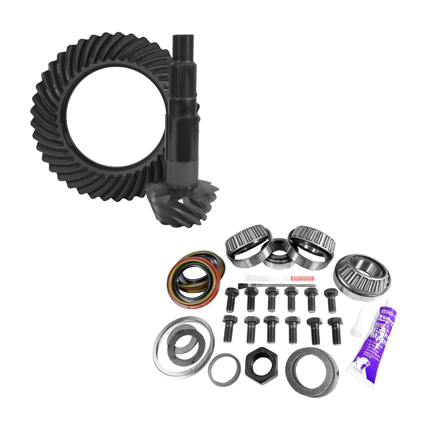 YGK2176 11.25" Dana 80 4.56 Rear Ring & Pinion, Install Kit, 4.375" OD Head Bearing at Sexton Offroad in Salt Lake City & Park City, Utah 1