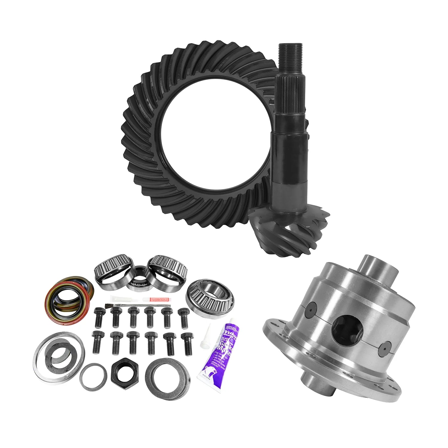 YGK2182 11.25" Dana 80 4.30 Rear Ring & Pinion, Install Kit, 35 Spline Posi, 4.375" BRG at Sexton Offroad in Salt Lake City & Park City, Utah 1