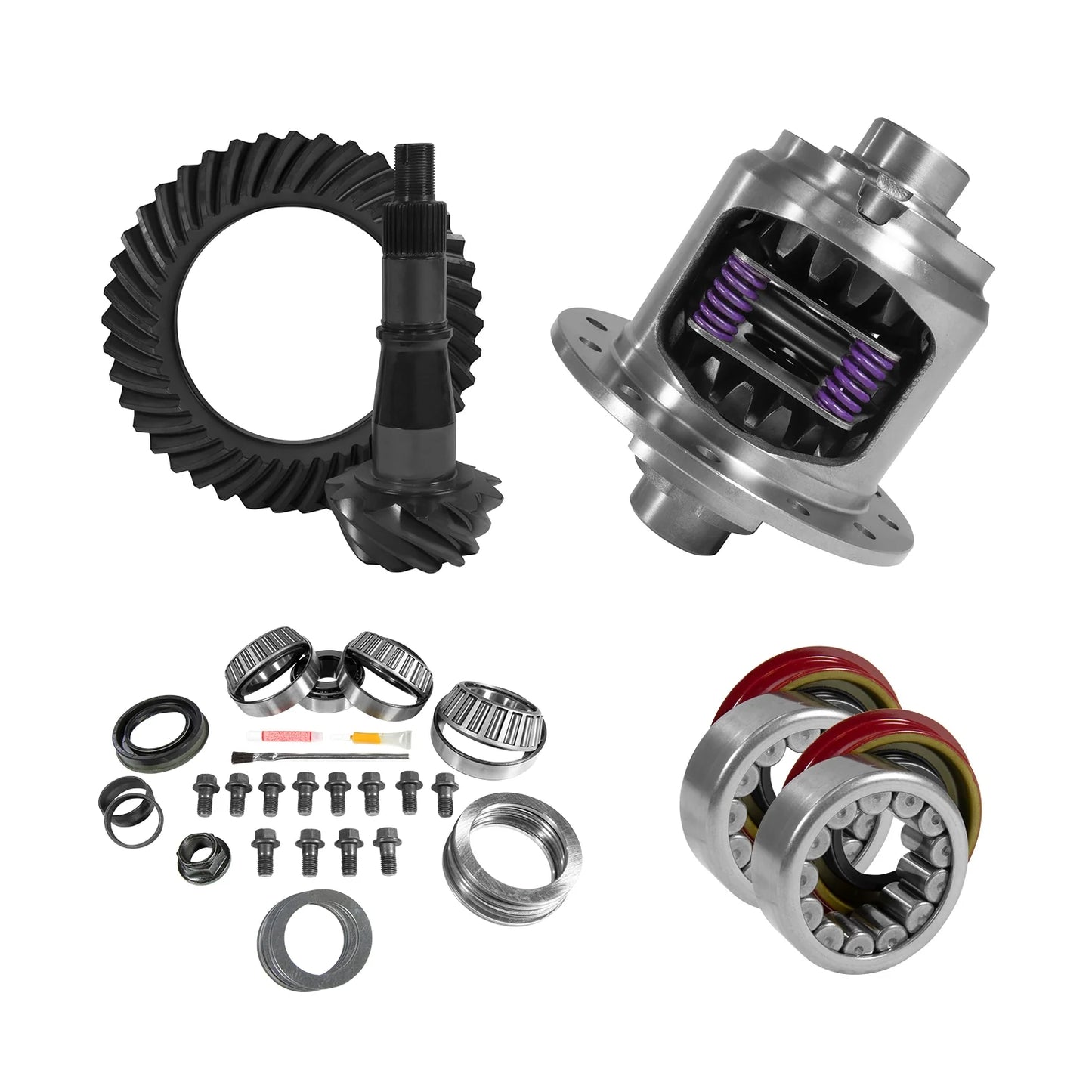YGK2252 9.5" GM 3.42 Rear Ring & Pinion, Install Kit, 33spl Posi, Axle Bearing & Seals at Sexton Offroad in Salt Lake City & Park City, Utah 1