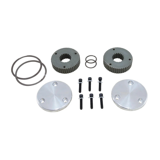 YHC50008 Yukon Hardcore Drive Flange Kit Dana 44 19-Spl Outer Stubs, Non-Engraved Caps at Sexton Offroad in Salt Lake City & Park City, Utah 1