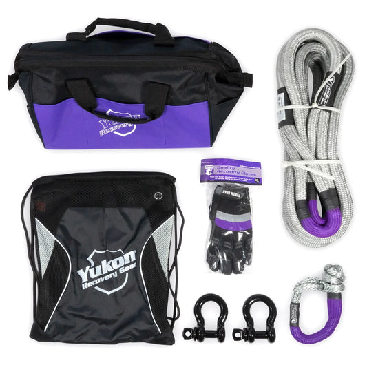 YRGKIT-1 Yukon Recovery Gear Kit with 7/8″, 30-Foot Long Kinetic Rope, Shackles, & More at Sexton Offroad in Salt Lake City & Park City, Utah 1