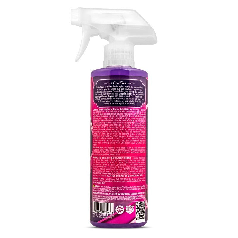 Chemical Guys Extreme Slick Synthetic Quick Detailer - 16oz - case of 6