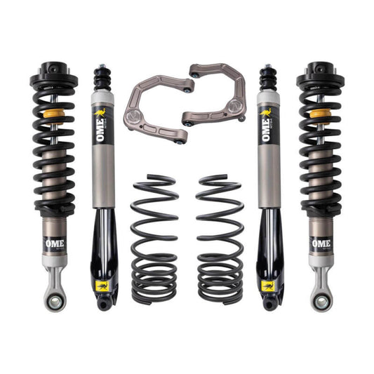 Old Man Emu 2025+ Toyota 4 Runner MT64 Kit w/Forged Billet Upper Control Arm FR 3IN/0LB RR 0IN/0LB