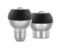 Momo Race Shift Knob - Aluminum, Black Airleather Insert