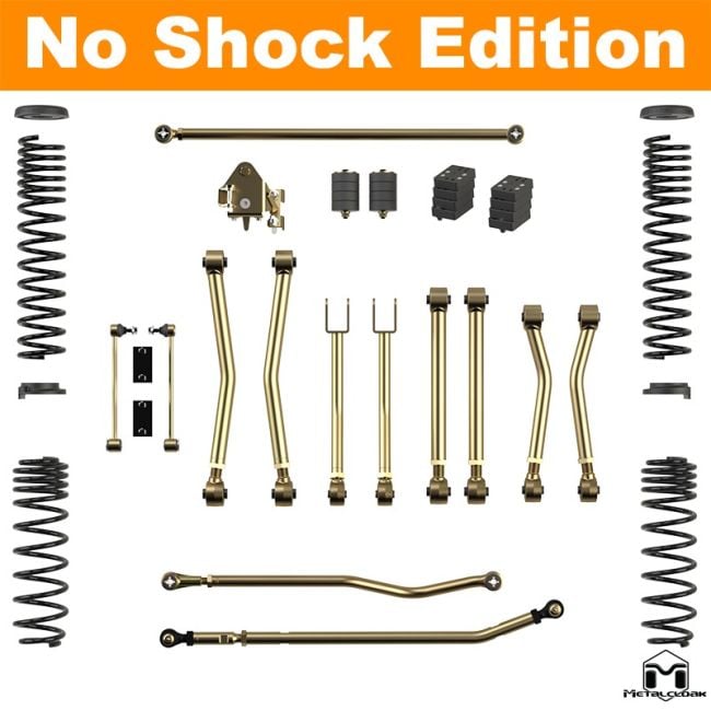 Metalcloak Game-Changer Suspension Kit – Jeep JL Wrangler 392 – 4.5in Lift – Base Kit