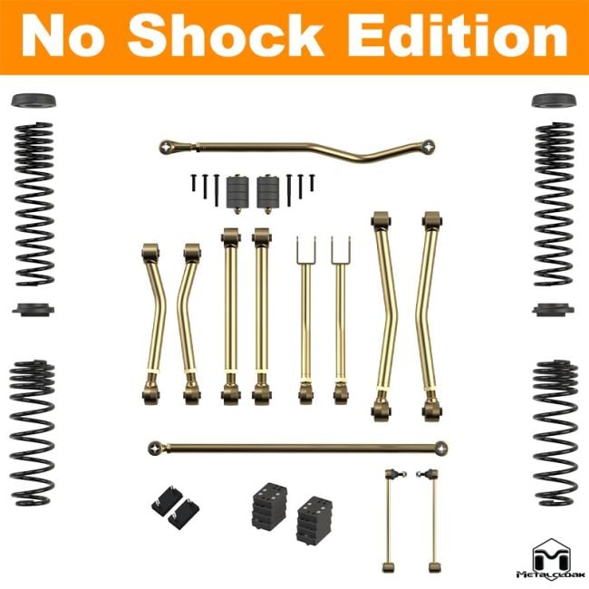 Metalcloak Game-Changer Suspension Kit – Jeep JL Wrangler 392 – 3.5in Lift – Base Kit