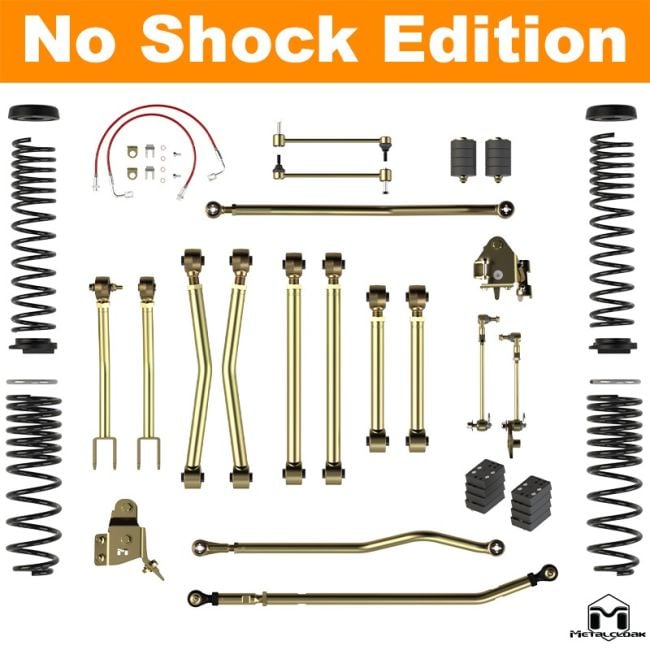 Metalcloak Game-Changer Suspension Kit – Jeep JT Mojave Gladiator – 4.5in Lift – Base Option