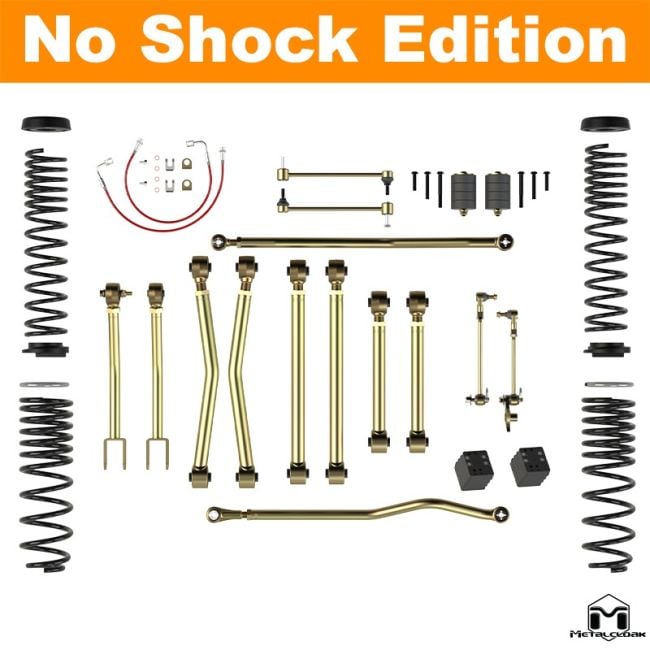 Metalcloak Game Changer Suspension Kit – Jeep Gladiator JT Mojave 2020+ – 2.5in Lift – Base Option