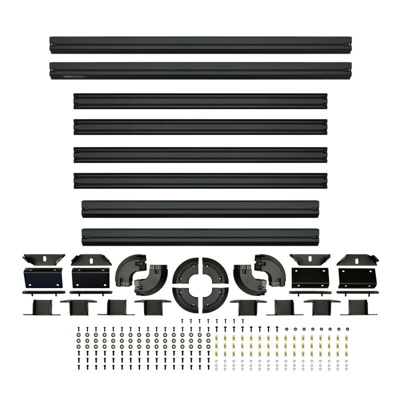 Westin EXP Roof Rack for Mid Size EXP Truck Cap (RACK ONLY - NO CAP) 45x55in. - Tex. Blk