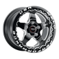 Weld S904 15x10 Ventura Beadlock 5x120 ET45 BS7.25 Gloss BLK MIL DIA 78.1